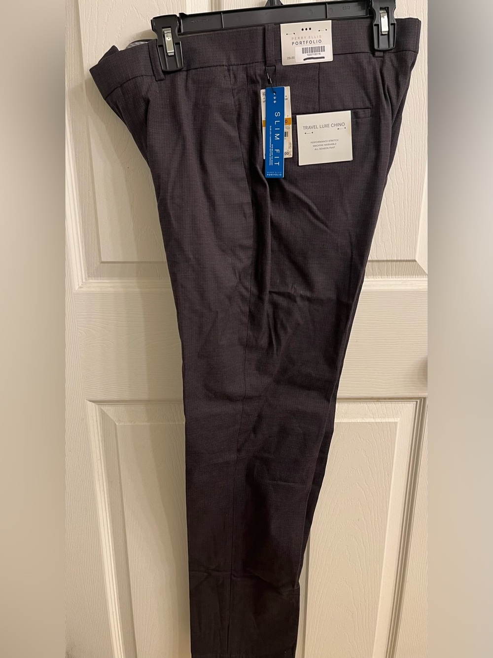 Perry Ellis Portfolio Travel Luxe Chino Slim Fit Pants NWT
